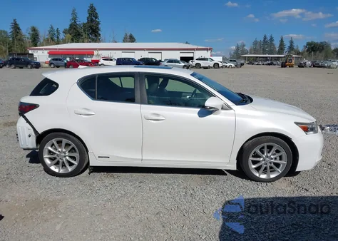 2012 Lexus Ct 200H Premium из США, поврежденный, VIN JTHKD5BH8C2072777